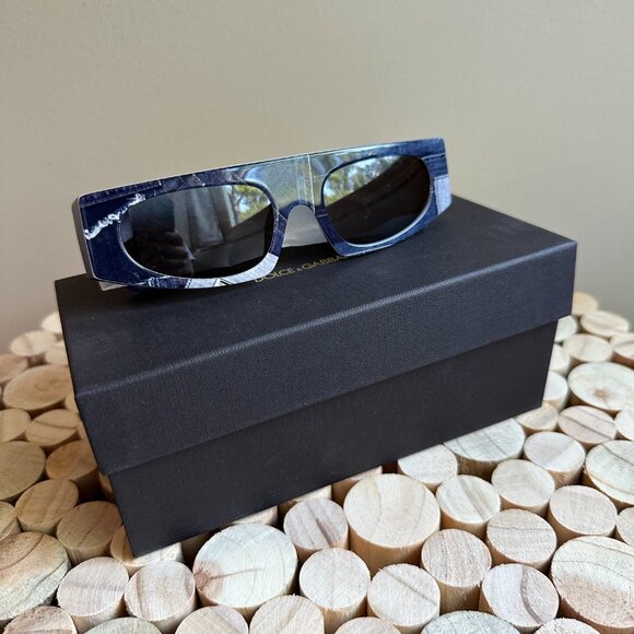 {NIB} DOLCE & GABBANA Women's Sunglasses | DG 441 -340287 Denim - Picture 8 of 12